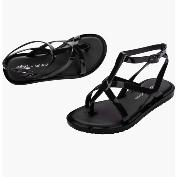 New Melissa Sandals Black - Picture 2 of 4